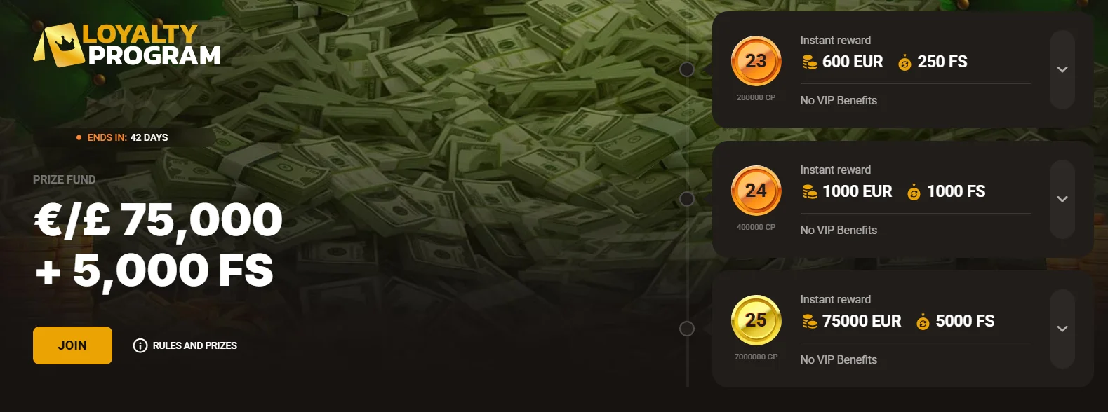 bonuses Slotlair Casino