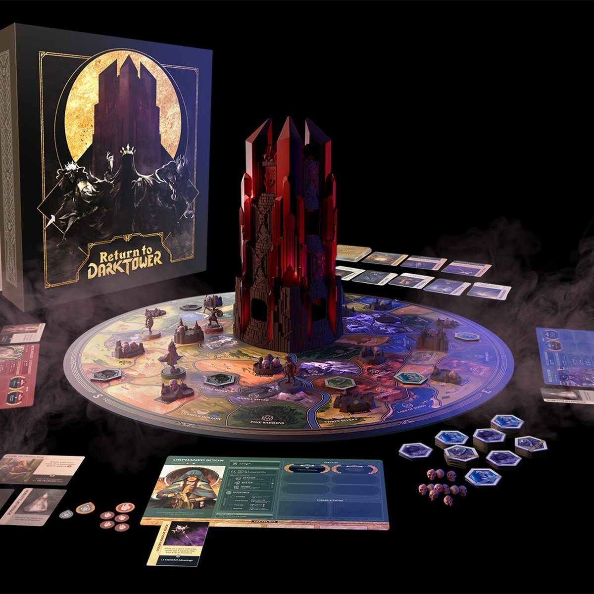 Погружение в мир Тёмной Башни: Обзор настольной игры "Возвращение в Тёмную Башню"
